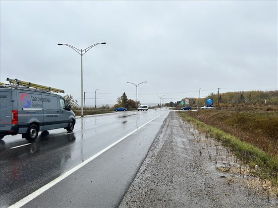 Travaux de marquage et nouvelle signalisation