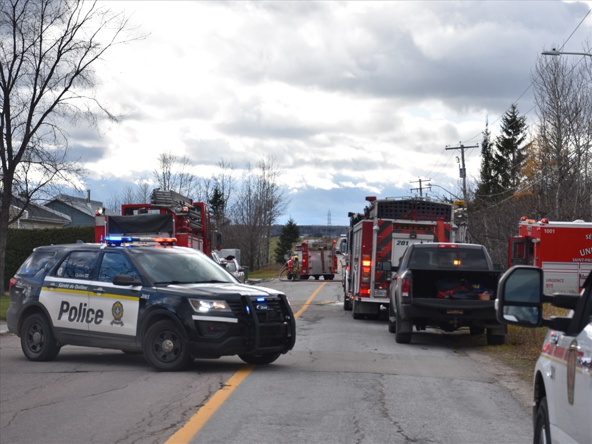 Incendie dans un garage à Saint-Prime