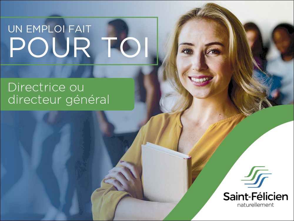 Ville de Saint-Félicien recherche un-e directeur-trice général-e